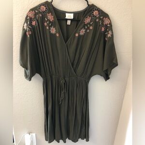 Wrap Style Cover Up Summer Dress